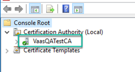 Screenshot showing where to find the CN in the MMC